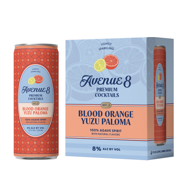 Blood Orange Yuzu Paloma | Avenue 8 Cocktails